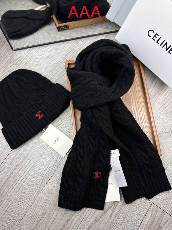 Celine Hat and scarvf(AAA)-0042