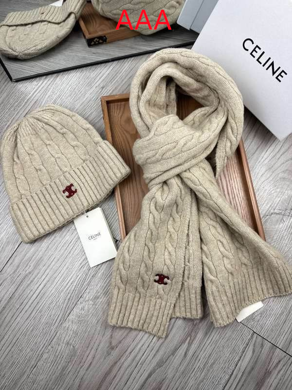 Celine Hat and scarvf(AAA)-0043