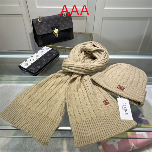 Celine Hat and scarvf(AAA)-0006