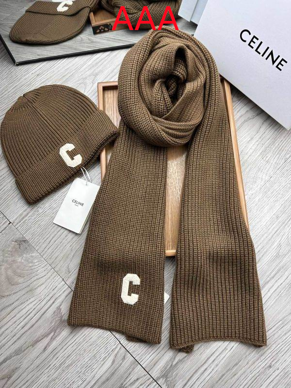 Celine Hat and scarvf(AAA)-0067