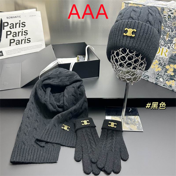Celine Hat and scarvf(AAA)-0093