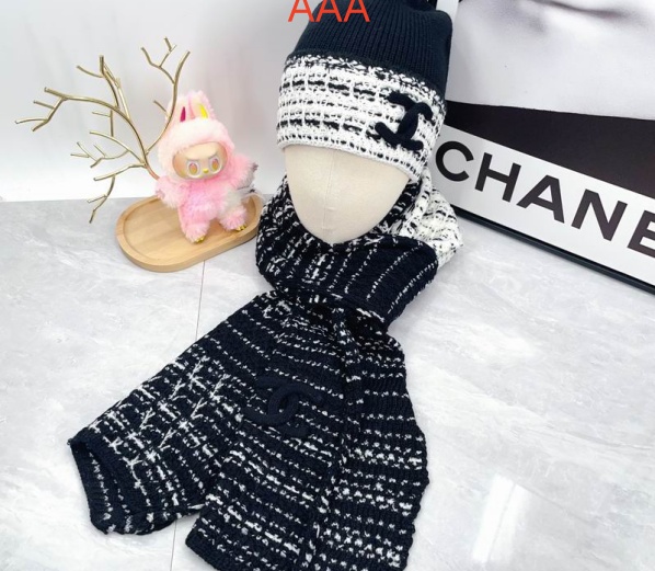 Chanel Hat and scarvf(AAA)-0154