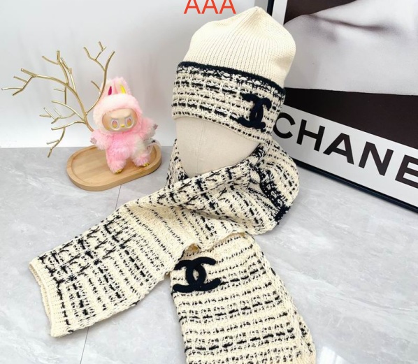 Chanel Hat and scarvf(AAA)-0250