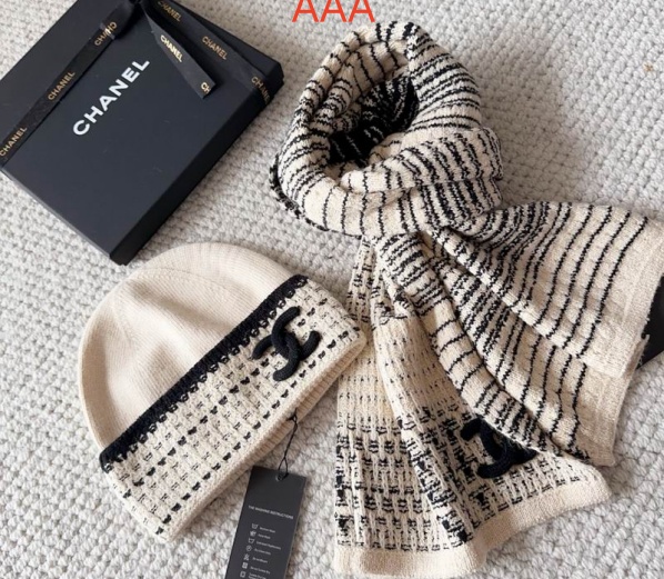 Chanel Hat and scarvf(AAA)-0136