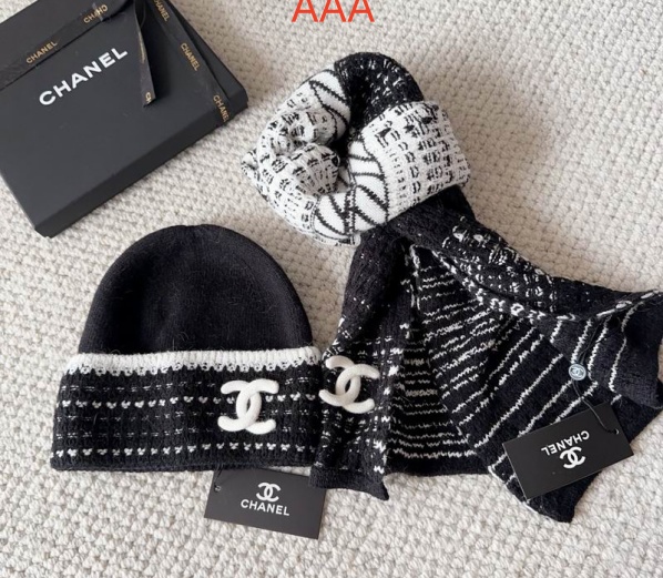Chanel Hat and scarvf(AAA)-0137