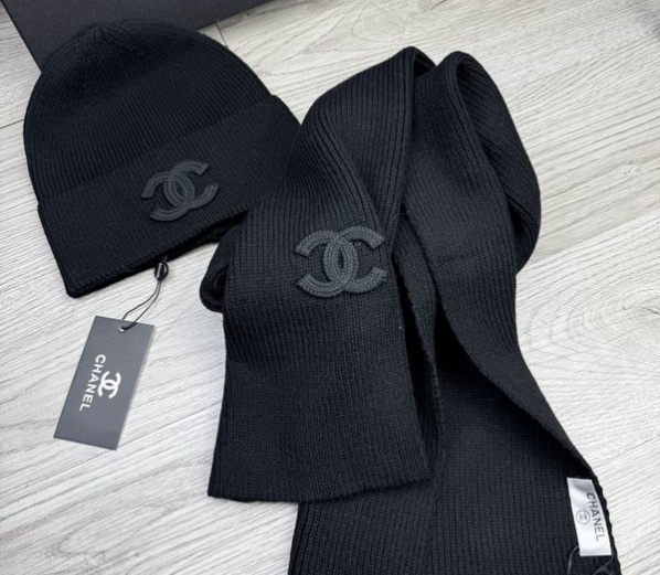 Chanel Hat and scarvf(AAA)-0256
