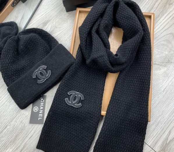 Chanel Hat and scarvf(AAA)-0201