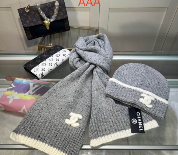 Chanel Hat and scarvf(AAA)-0204