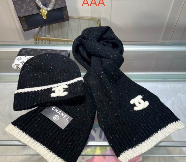 Chanel Hat and scarvf(AAA)-0205