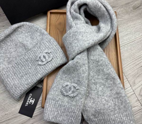 Chanel Hat and scarvf(AAA)-0293