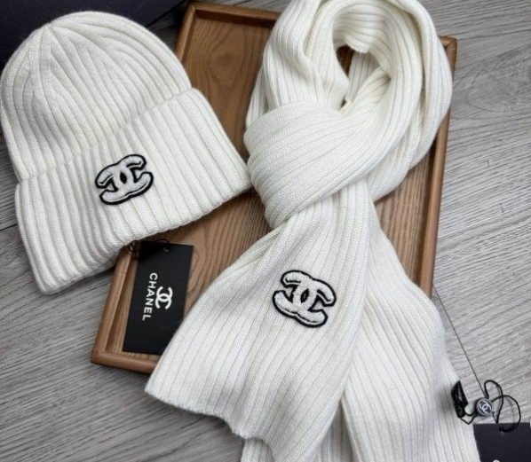 Chanel Hat and scarvf(AAA)-0296