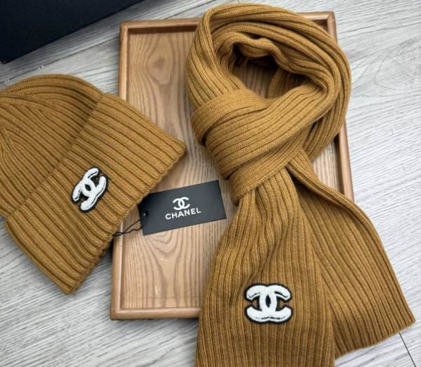 Chanel Hat and scarvf(AAA)-0298
