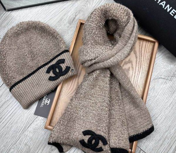 Chanel Hat and scarvf(AAA)-0304