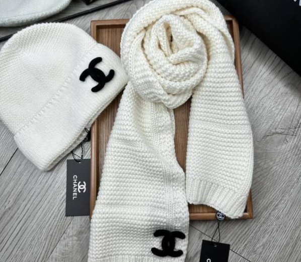 Chanel Hat and scarvf(AAA)-0307