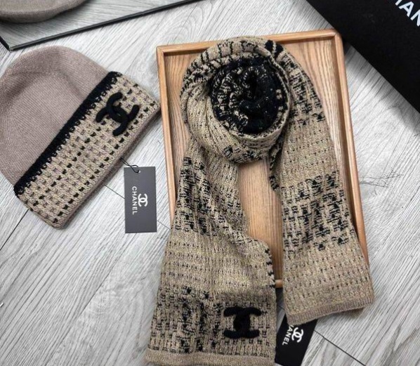 Chanel Hat and scarvf(AAA)-0311