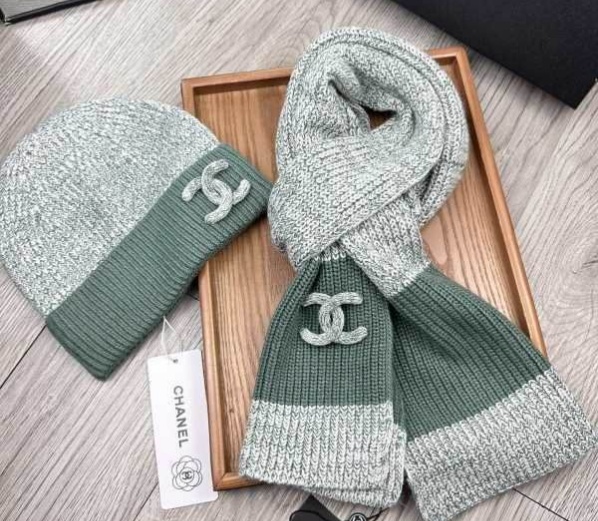 Chanel Hat and scarvf(AAA)-0316