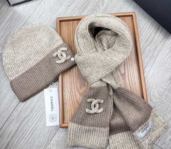 Chanel Hat and scarvf(AAA)-0317