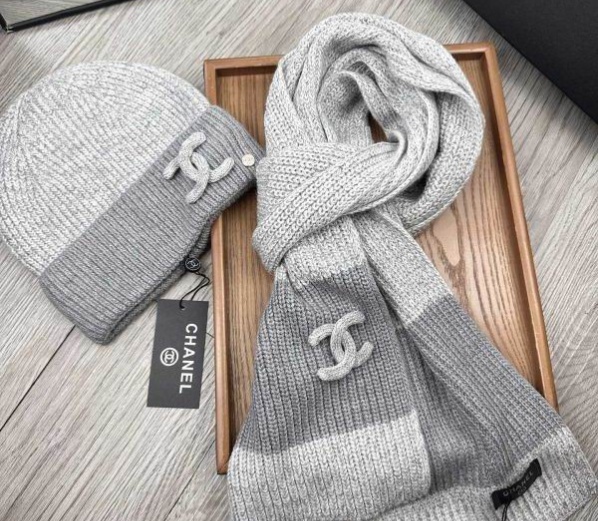 Chanel Hat and scarvf(AAA)-0319