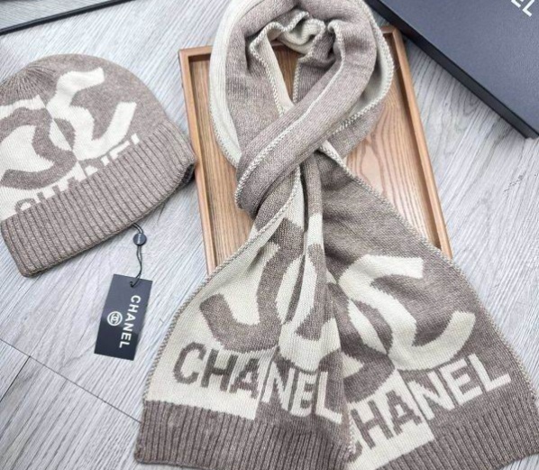 Chanel Hat and scarvf(AAA)-0328
