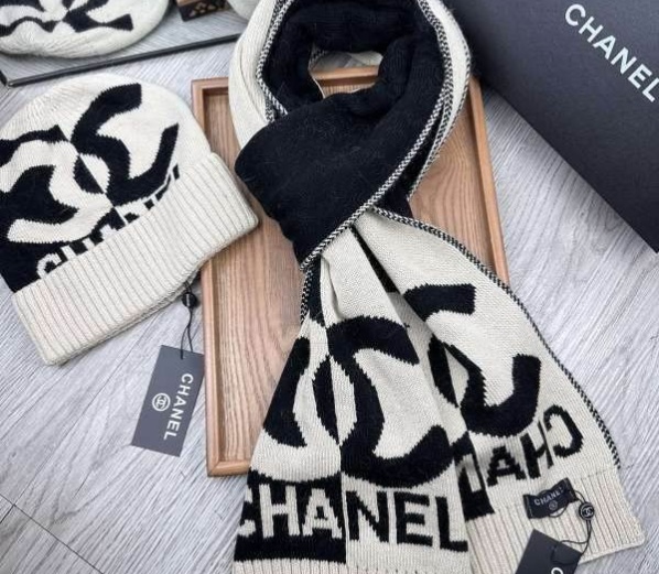 Chanel Hat and scarvf(AAA)-0333