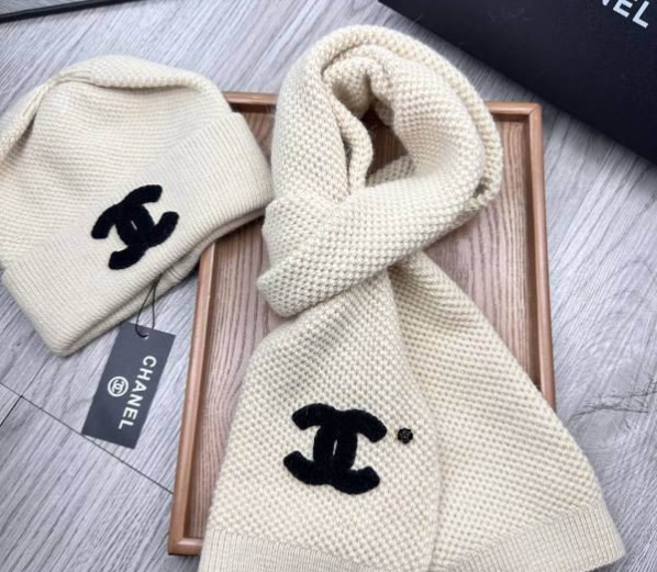 Chanel Hat and scarvf(AAA)-0338