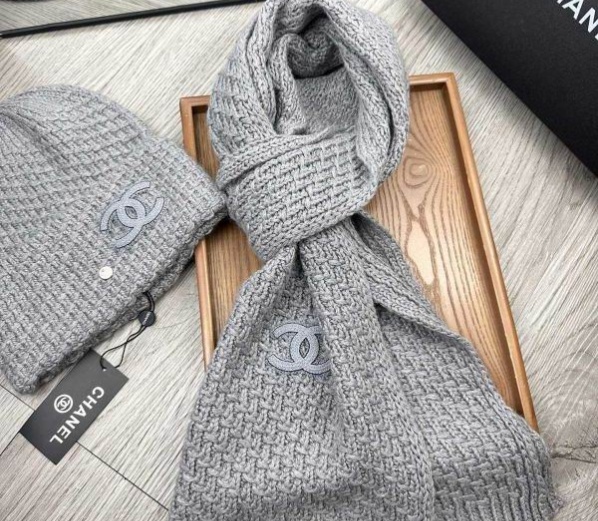 Chanel Hat and scarvf(AAA)-0356