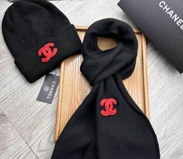 Chanel Hat and scarvf(AAA)-0363
