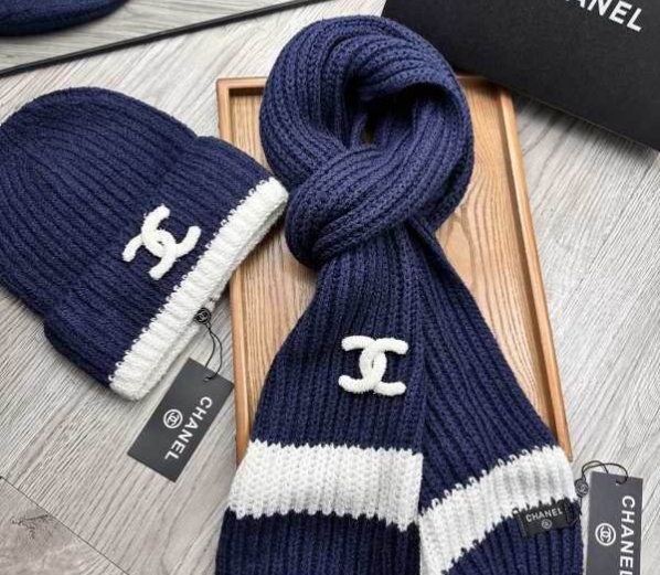 Chanel Hat and scarvf(AAA)-0368