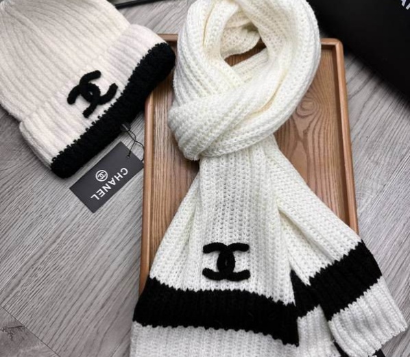 Chanel Hat and scarvf(AAA)-0371