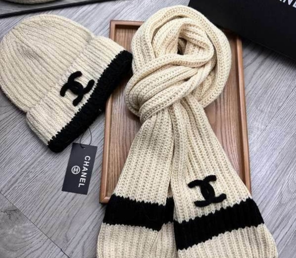 Chanel Hat and scarvf(AAA)-0372