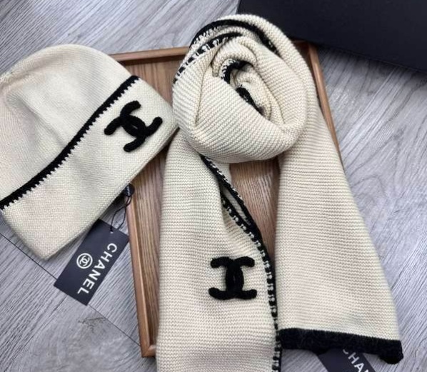 Chanel Hat and scarvf(AAA)-0386