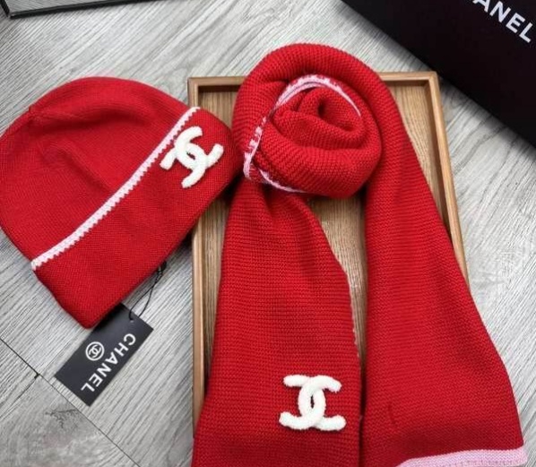 Chanel Hat and scarvf(AAA)-0387