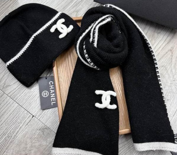 Chanel Hat and scarvf(AAA)-0390