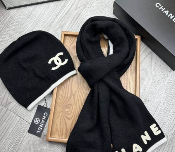 Chanel Hat and scarvf(AAA)-0391