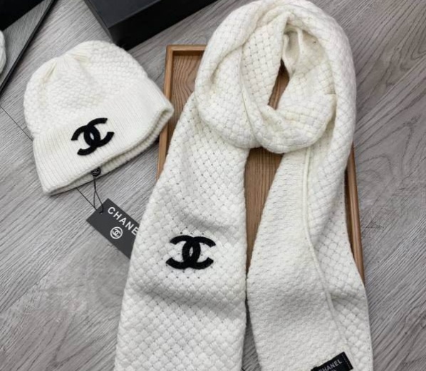 Chanel Hat and scarvf(AAA)-0394