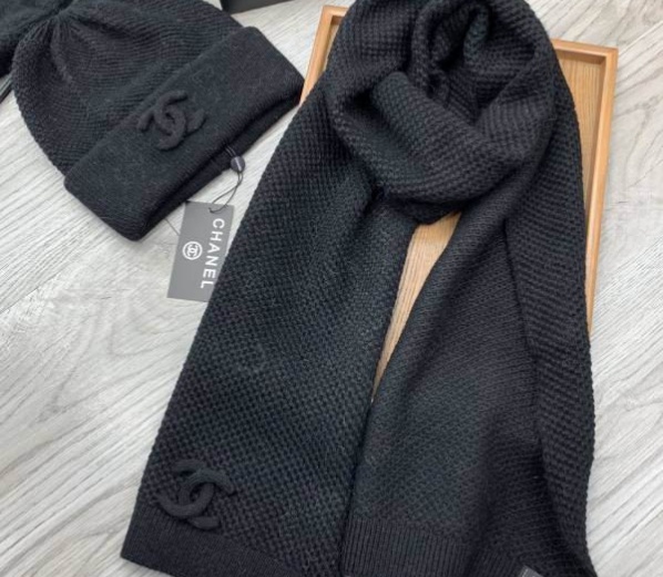 Chanel Hat and scarvf(AAA)-0403