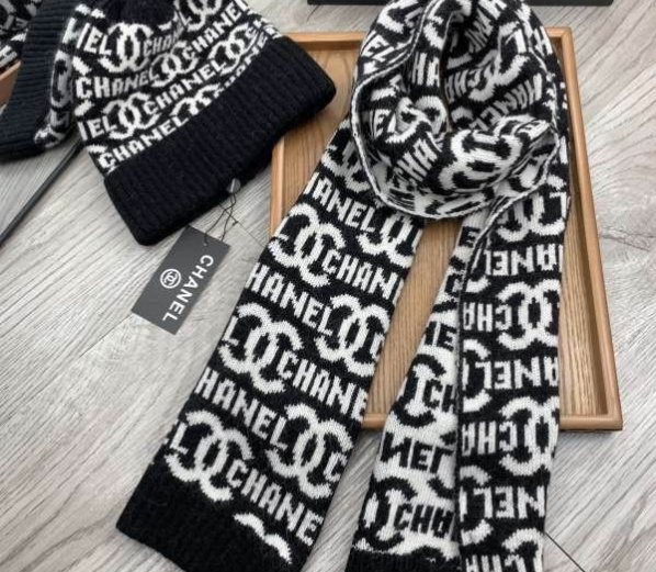 Chanel Hat and scarvf(AAA)-0422