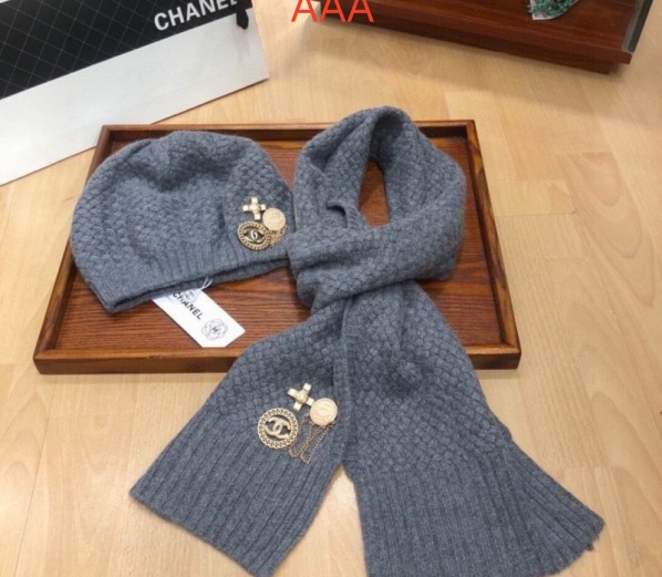 Chanel Hat and scarvf(AAA)-0433
