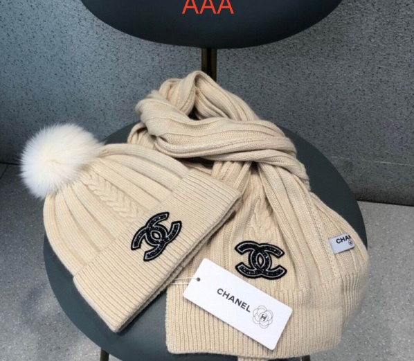 Chanel Hat and scarvf(AAA)-0444