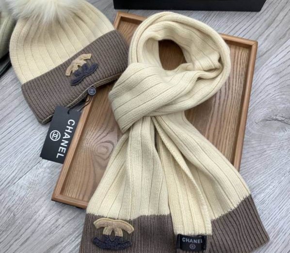 Chanel Hat and scarvf(AAA)-0445