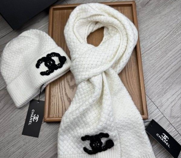Chanel Hat and scarvf(AAA)-0232