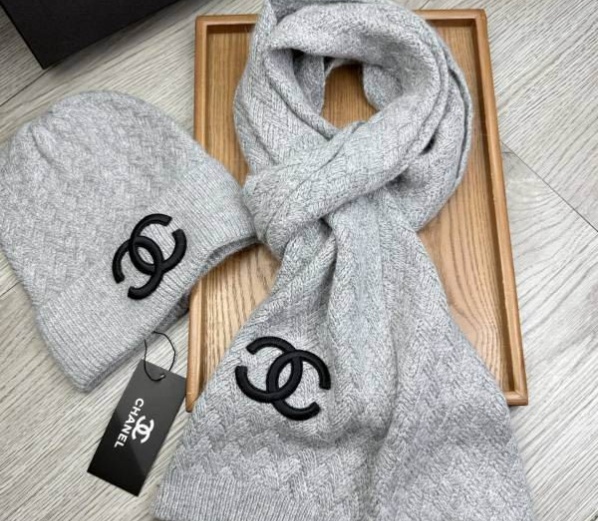Chanel Hat and scarvf(AAA)-0234