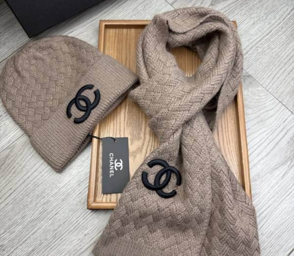 Chanel Hat and scarvf(AAA)-0236