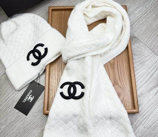 Chanel Hat and scarvf(AAA)-0237