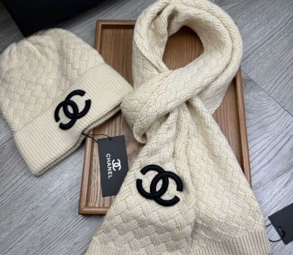 Chanel Hat and scarvf(AAA)-0238