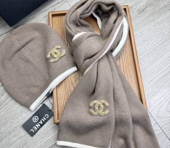 Chanel Hat and scarvf(AAA)-0244