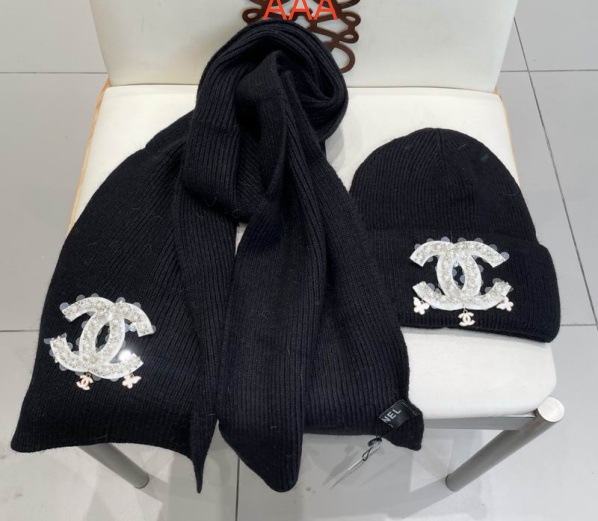 Chanel Hat and scarvf(AAA)-0129