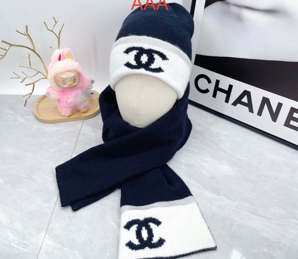 Chanel Hat and scarvf(AAA)-0194