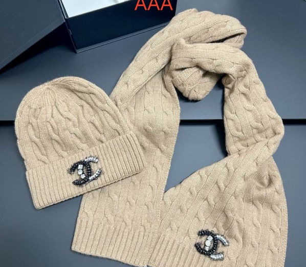 Chanel Hat and scarvf(AAA)-0263
