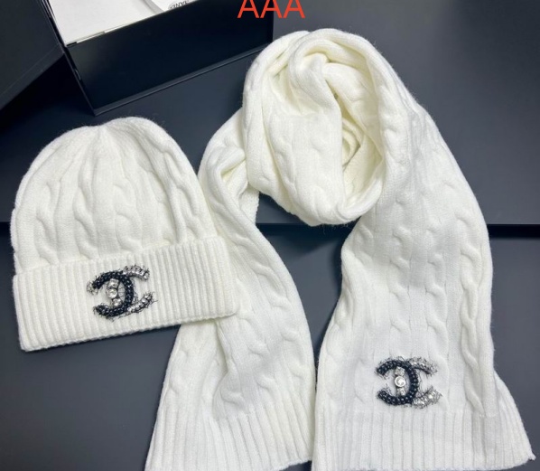 Chanel Hat and scarvf(AAA)-0264